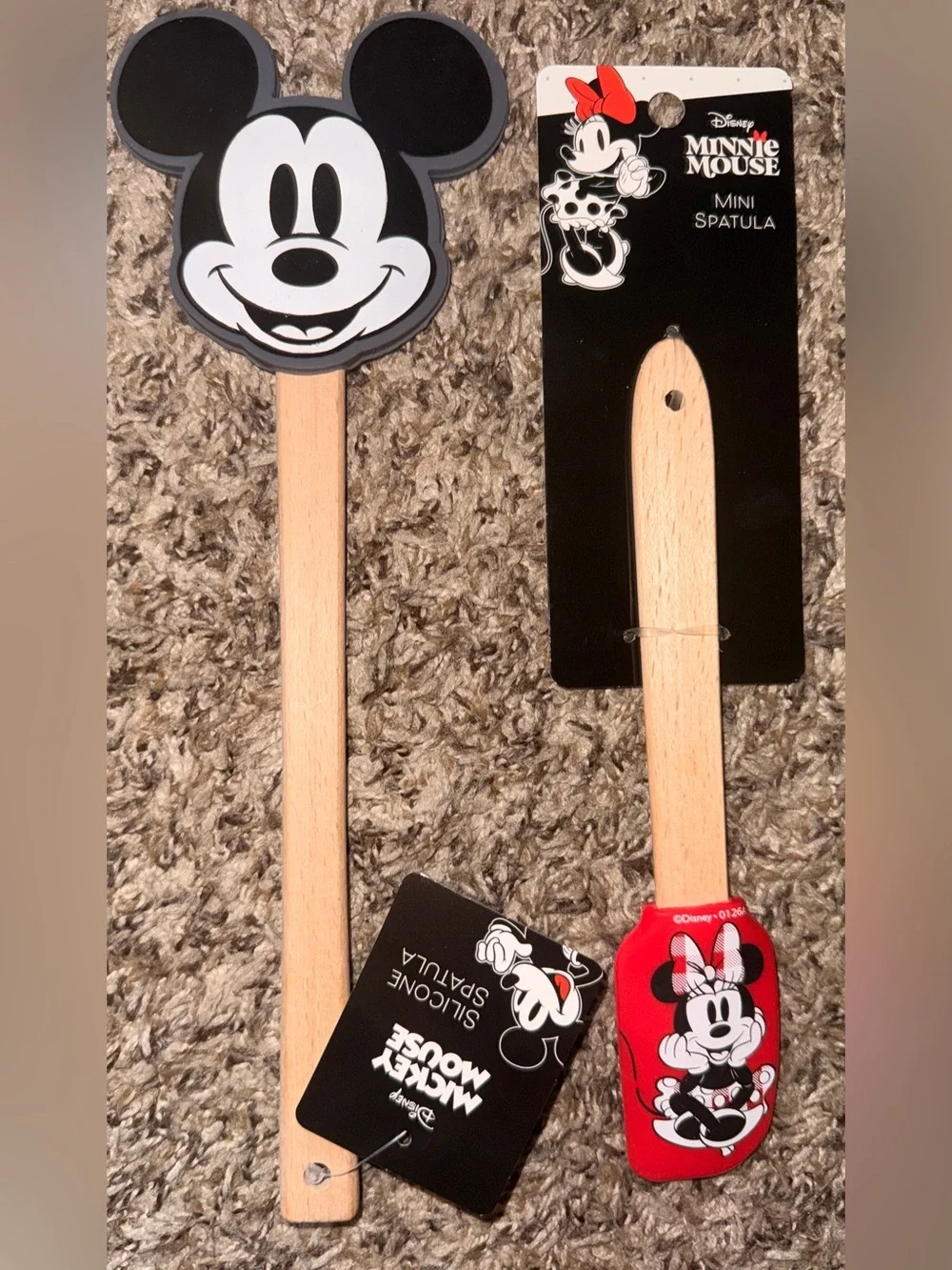 Disney Kids Minnie & Mickey Kitchen Set - Red, Black, White